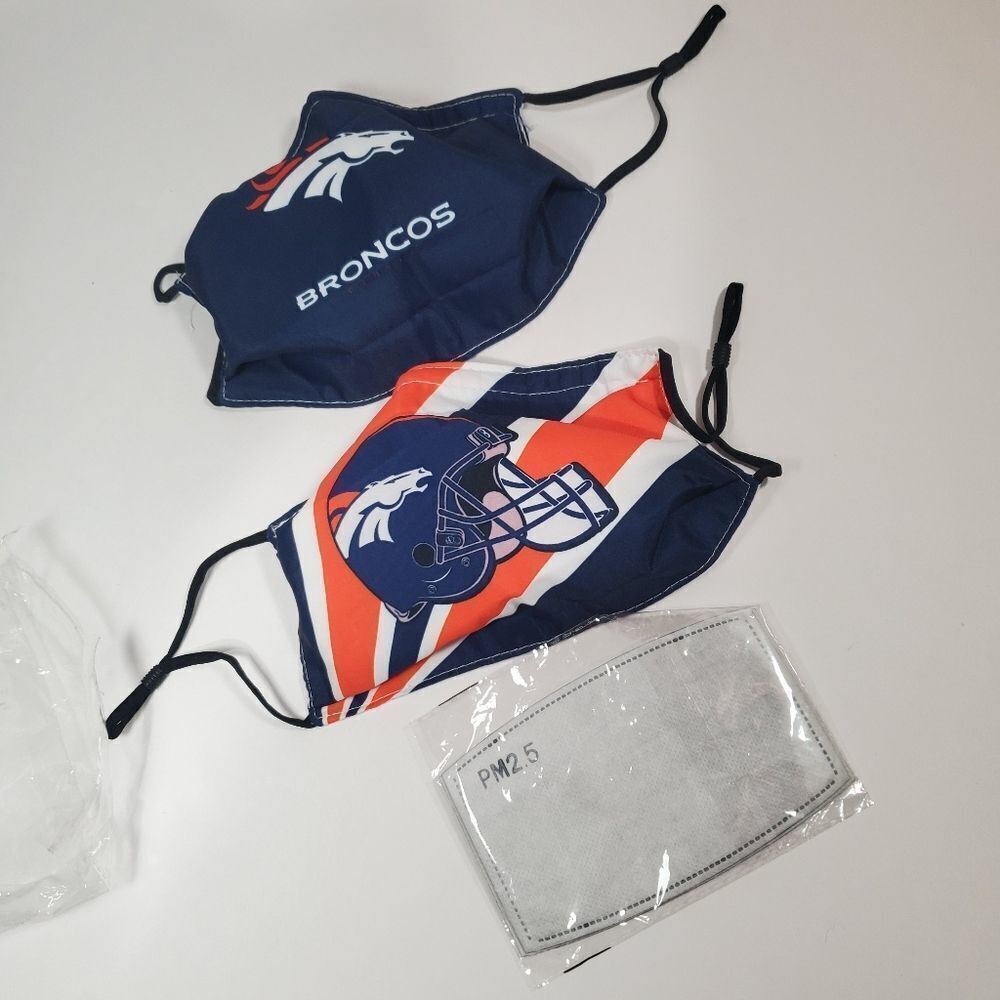 NEW Broncos face mask